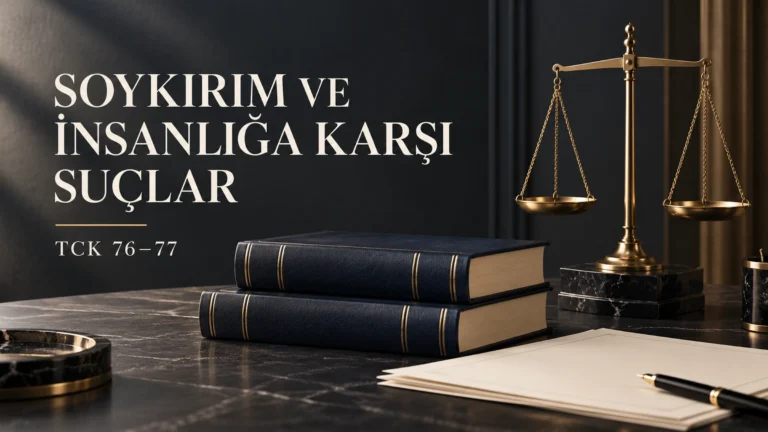 Soykırım ve insanlığa karşı suçlar başlığı, lacivert hukuk kitapları ve sade adalet terazisi